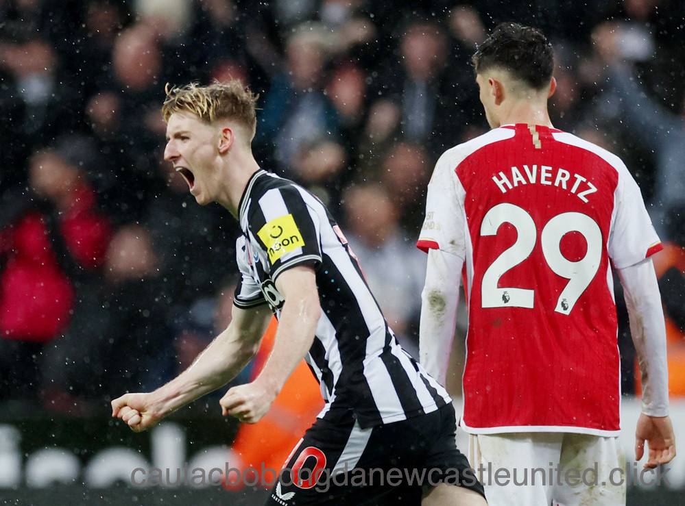 Newcastle đấu với Arsenal